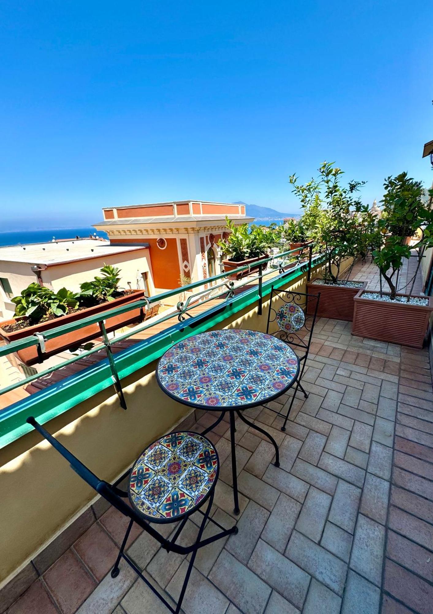 Vesuvio View Bed & Breakfast Vico Equense Exterior foto